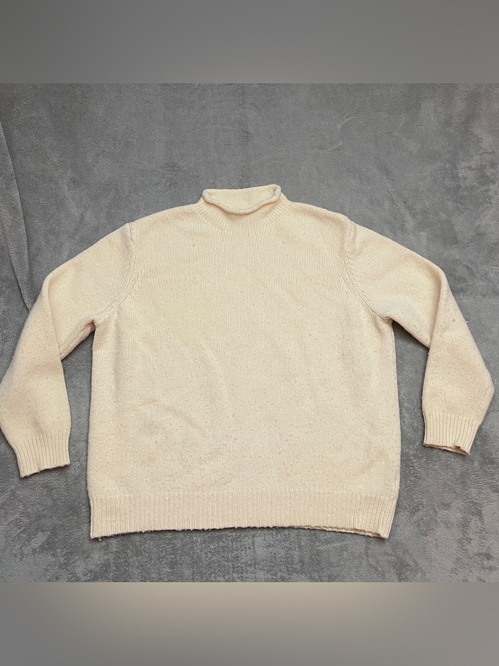 Vineyard Vines Sweater Mens XXL White Merino Wool Pullover Classic
